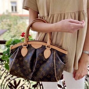 Authentic Louis Vuitton GM Tivoli Leather Monogram Hand Bag- Free gift